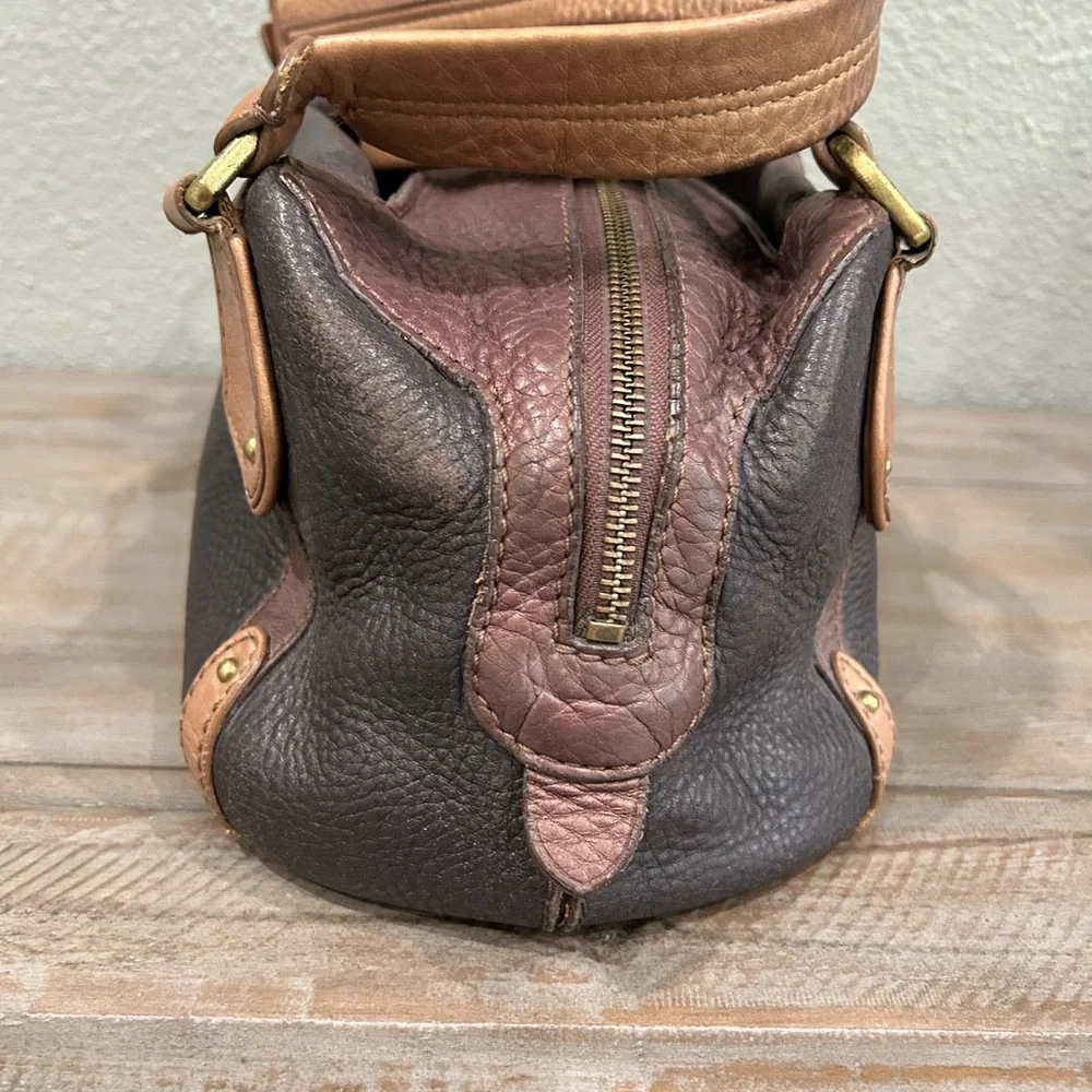 Vintage Authentic Cole Hann Leather Satchel Handbag - Picture 5 of 10